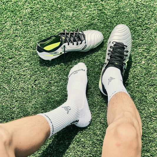 FUTBOLERO OFFICIAL Grip Socks- WHITE