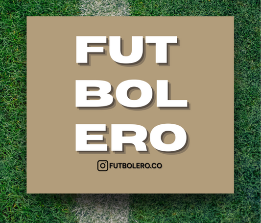FUTBOLERO Bold Logo Vinyl Sticker