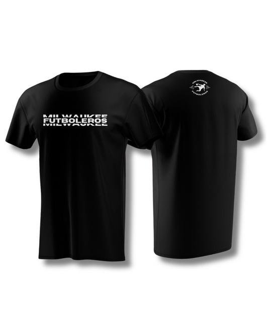 Milwaukee Futboleros Basic Workout Tee-Black