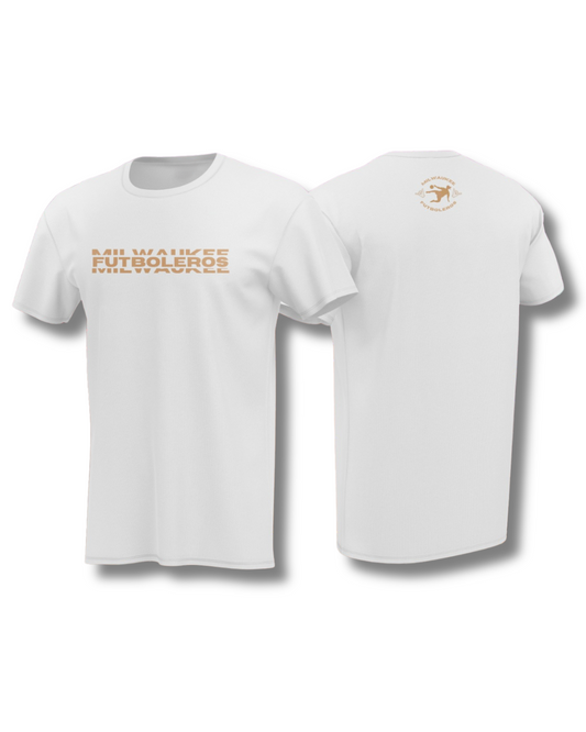 Milwaukee Futboleros Basic Workout Tee- White