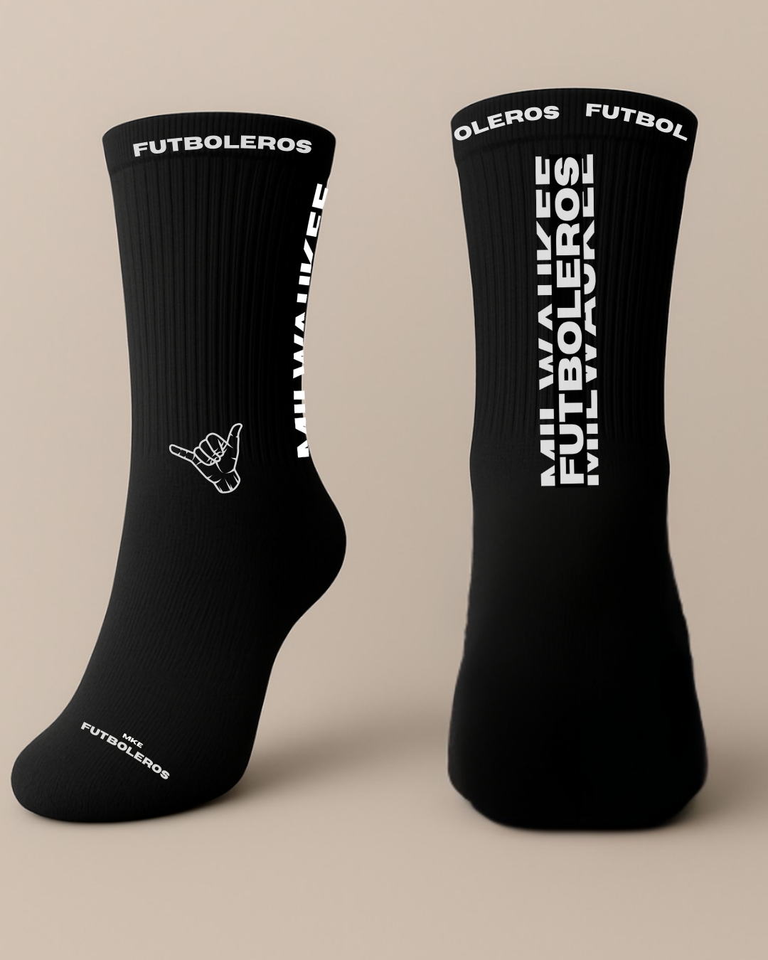 EVERYDAY FUTBOLERO SOCKS- BLACK